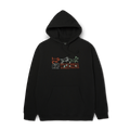 Fetch Pullover Hoodie | Black front view