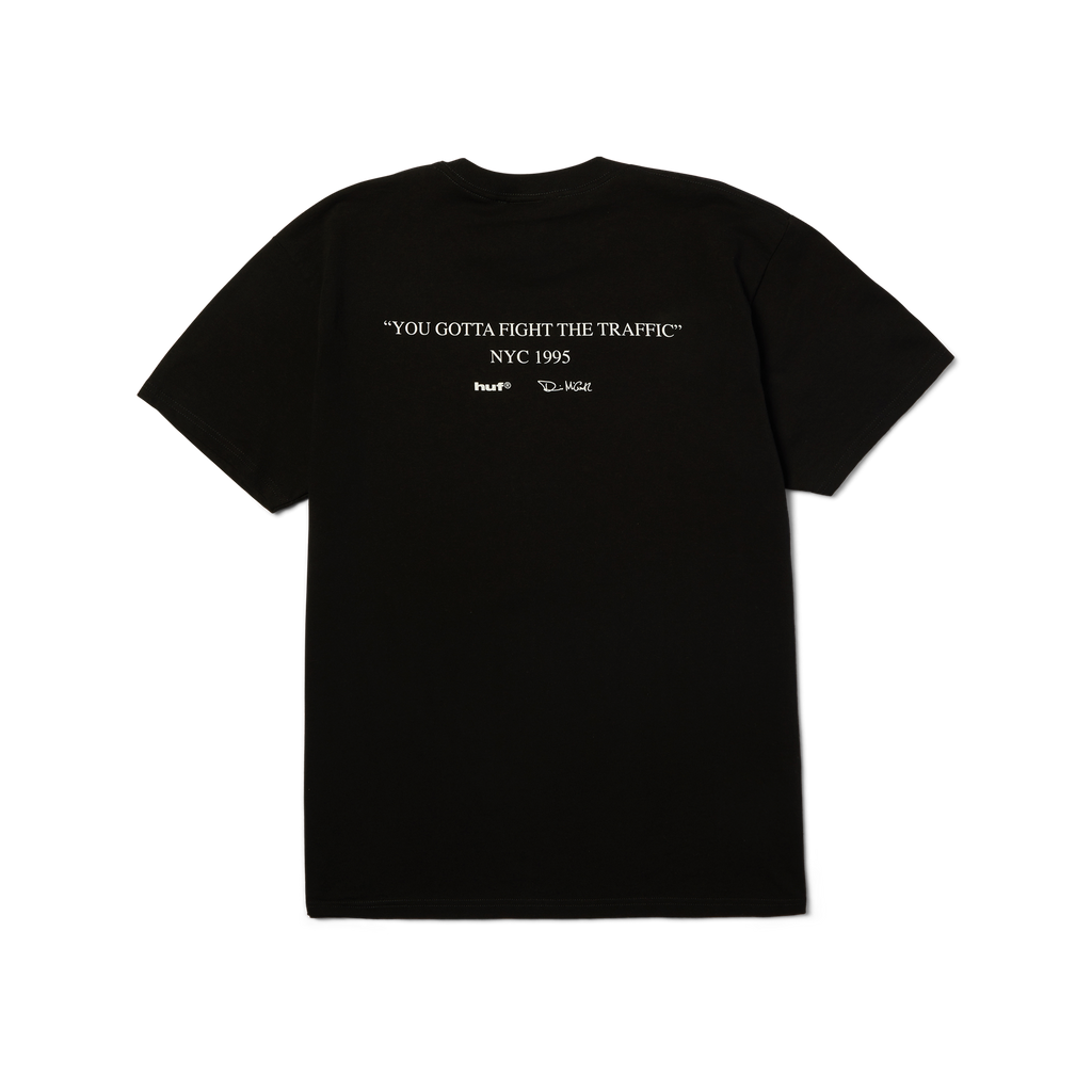 Fight The Traffic T-Shirt | Black view 2