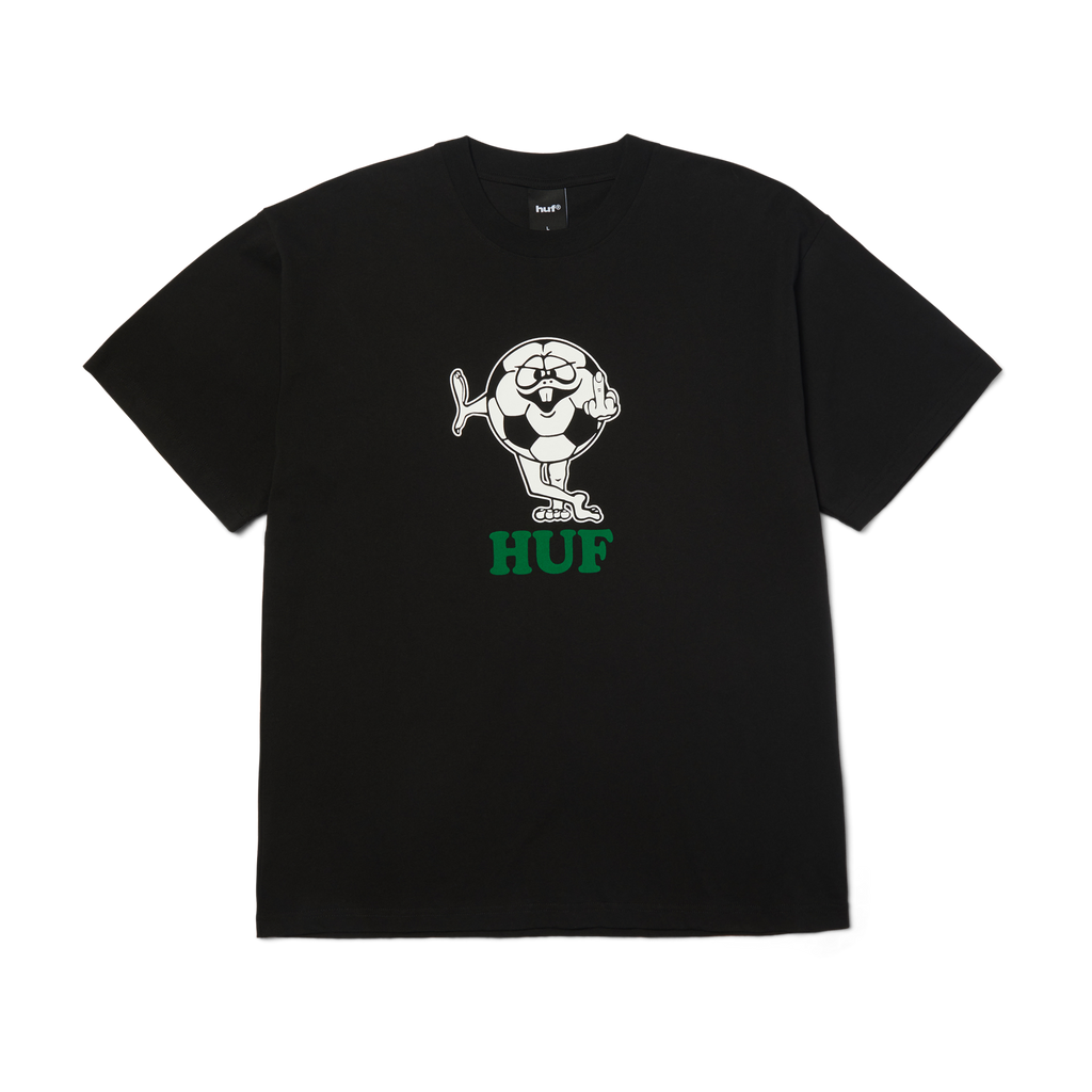 Foul Play T-Shirt | Black front view
