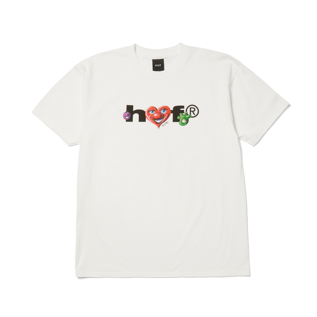 Kenny Scharf Future T-Shirt | White front view