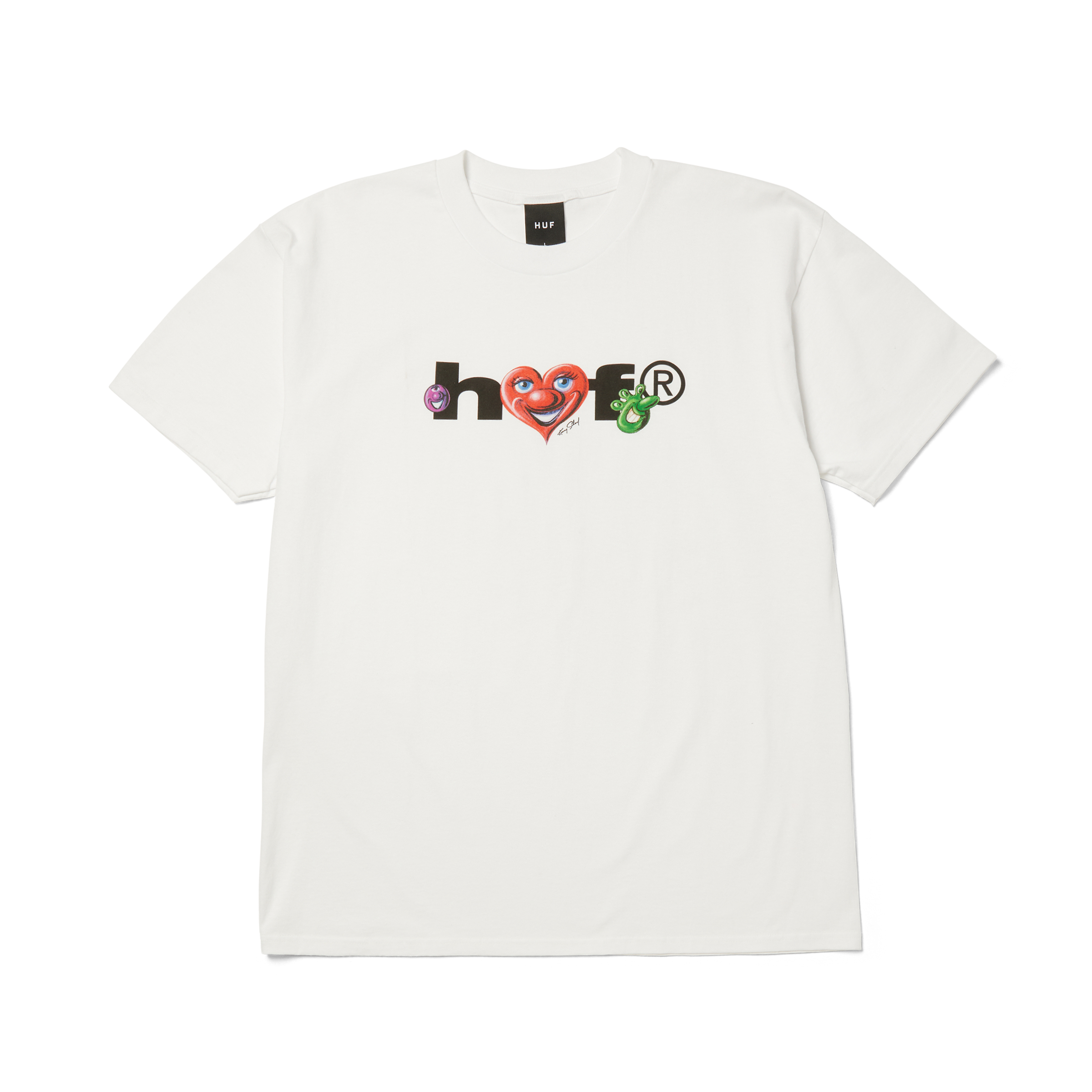 Kenny Scharf Future T-Shirt | White front view