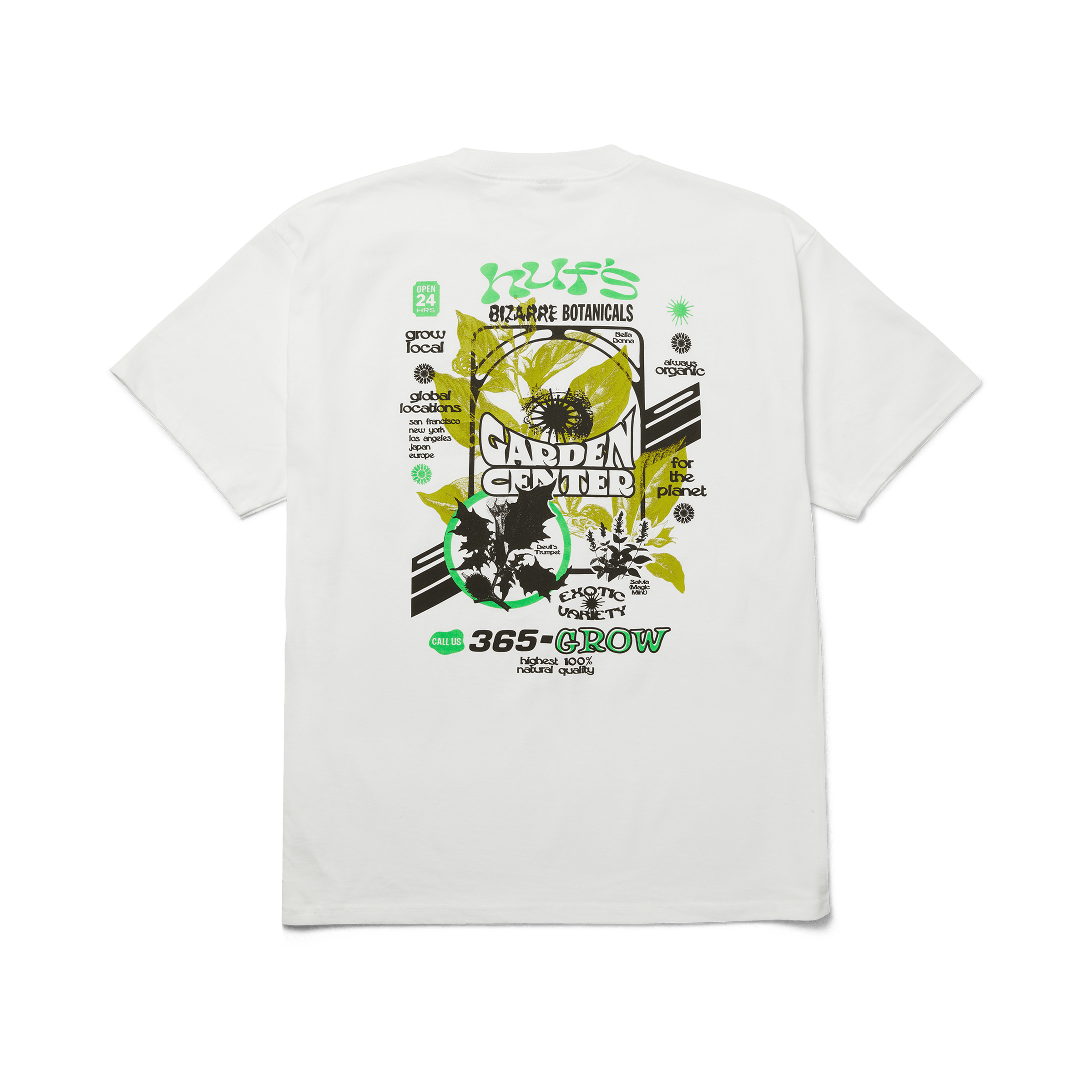 Garden Center T-Shirt | White front view