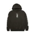 huf x Marvel Ghost Rider Pullover Hoodie | Washed Black front view