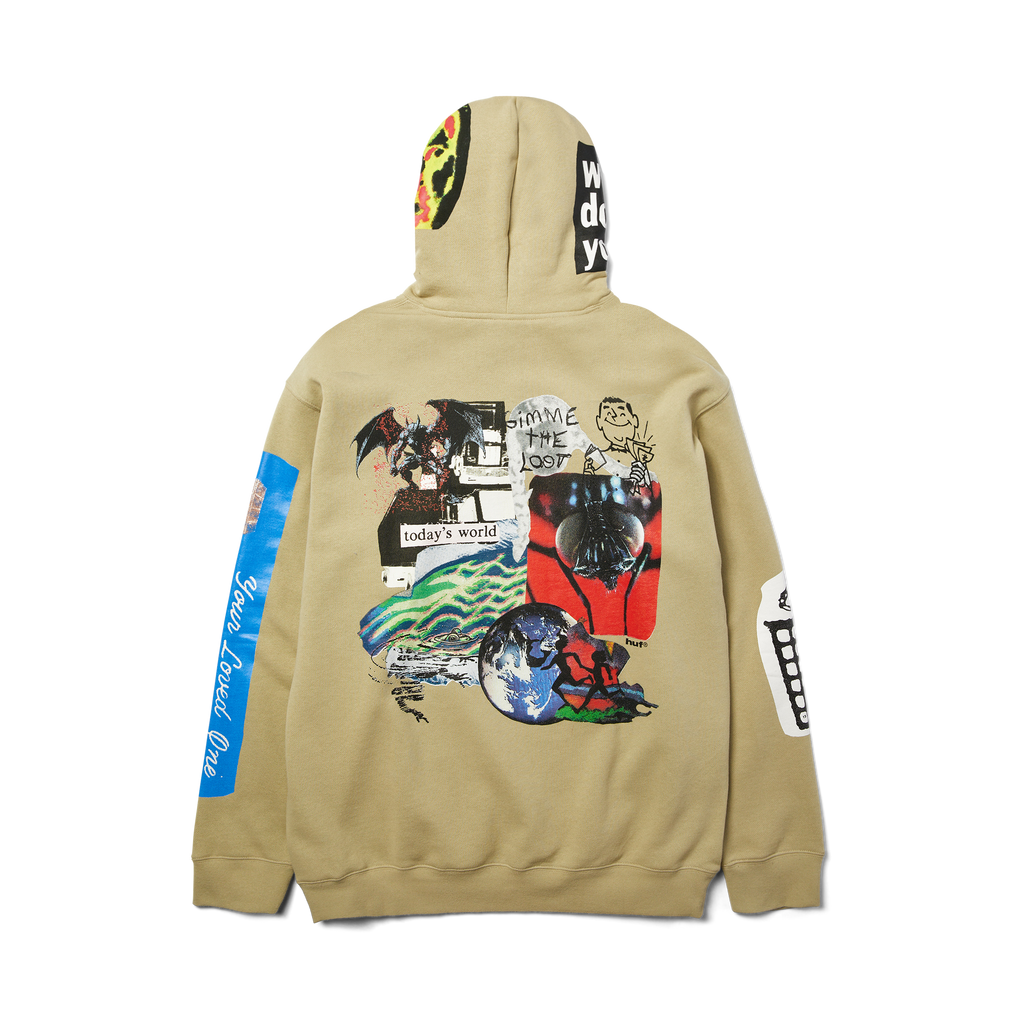 Gimme The Loot Pullover Hoodie | Sand view 2