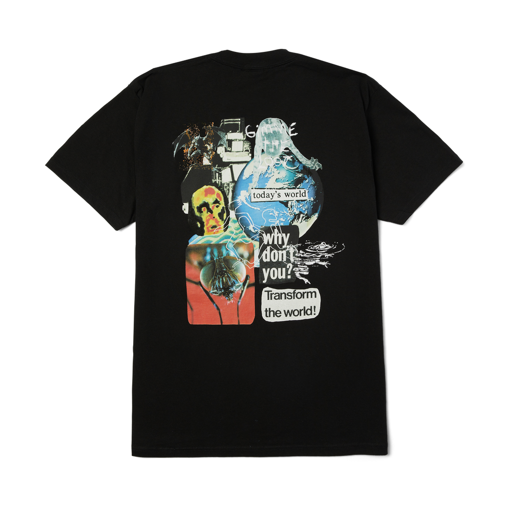 Gimme The Loot T-Shirt | Black front view