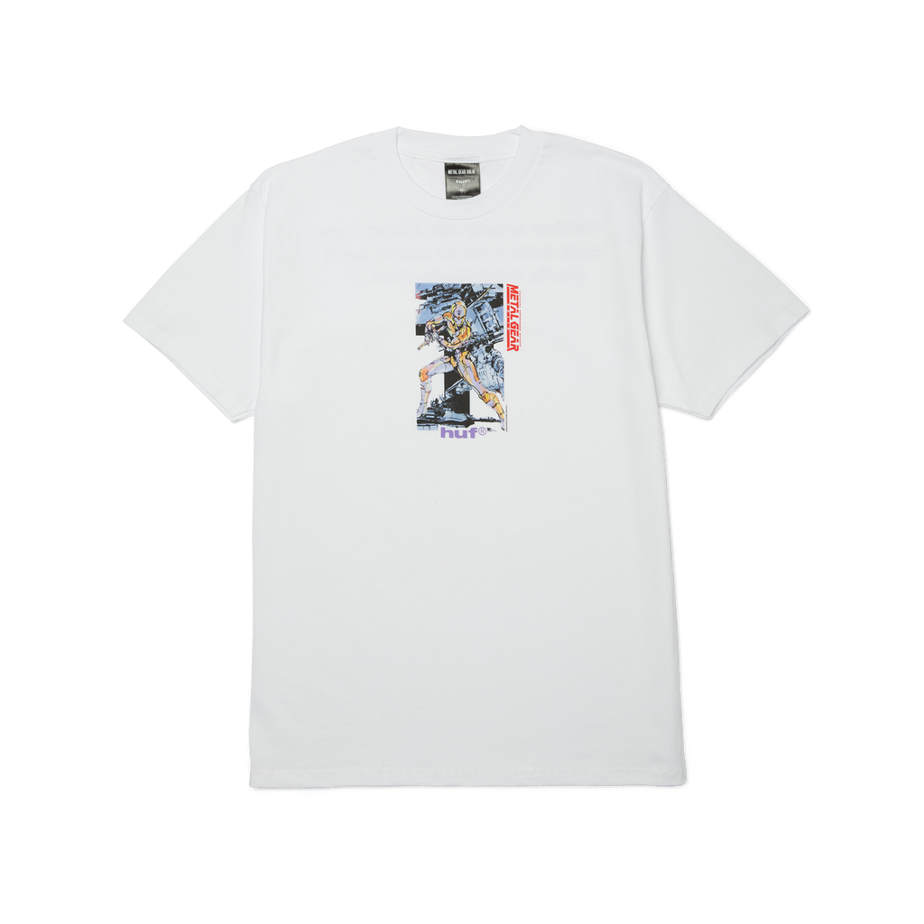 Gray Fox T-Shirt | White front view