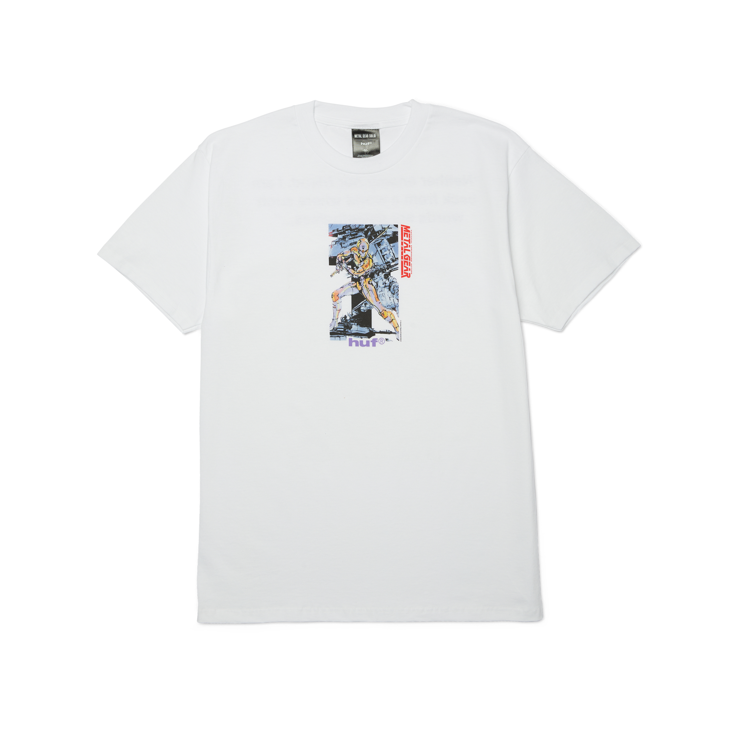 Gray Fox T-Shirt | White front view
