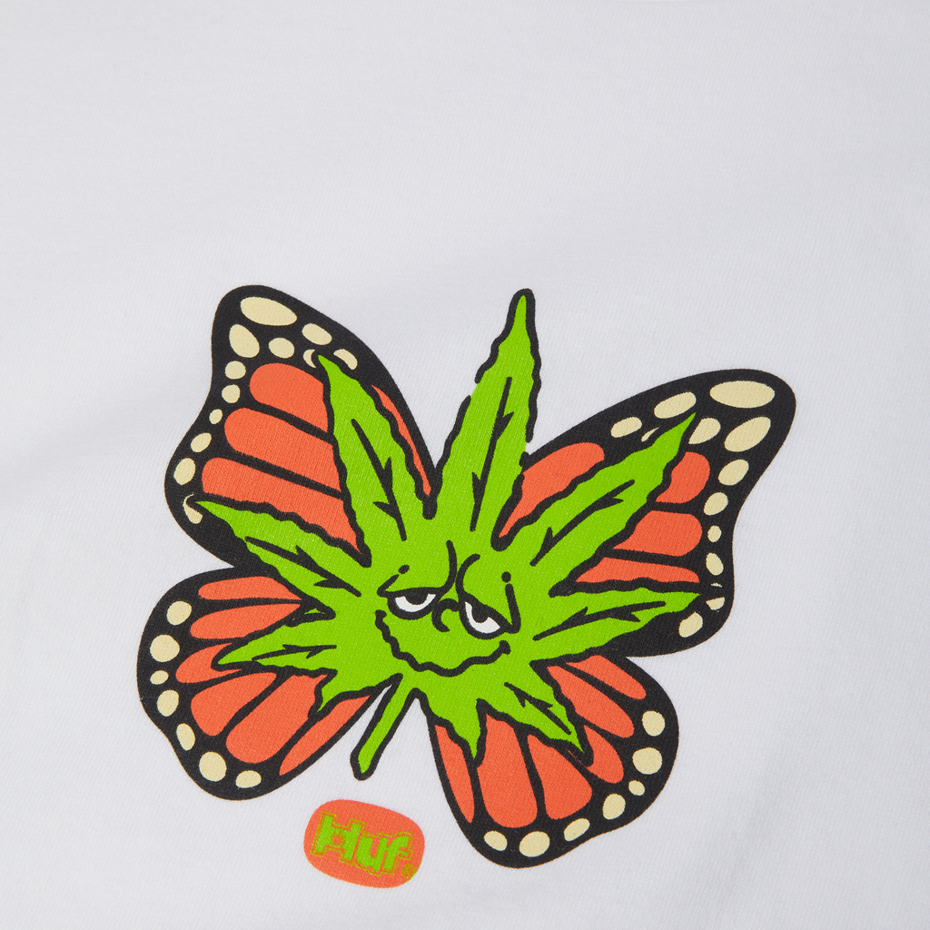 Green Budderfly T-Shirt | White view 2