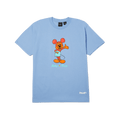 Disney | HUF Mickey Greeting T-Shirt | Digital Violet front view