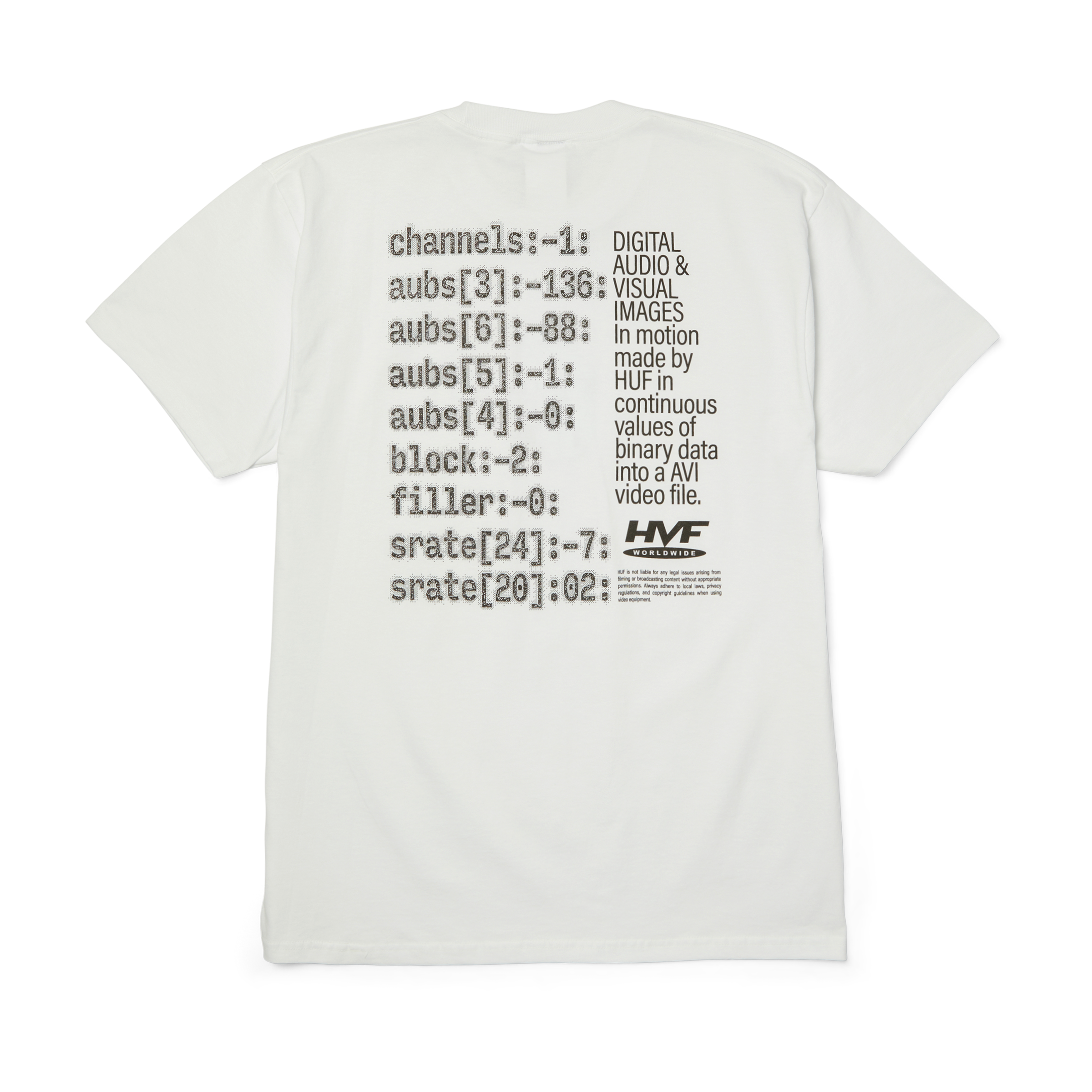 H Cam T-Shirt | White view 2