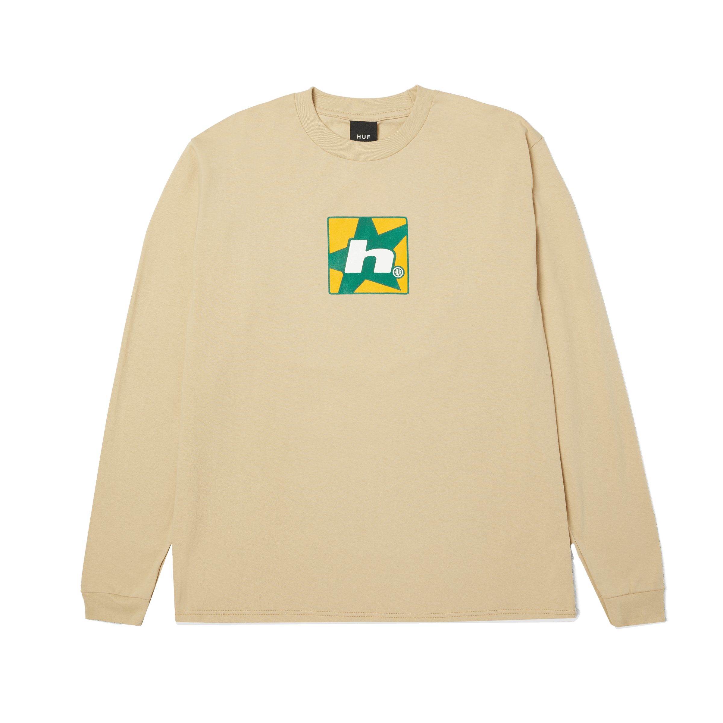 H Star Multi Long Sleeve T-Shirt | Bleach front view