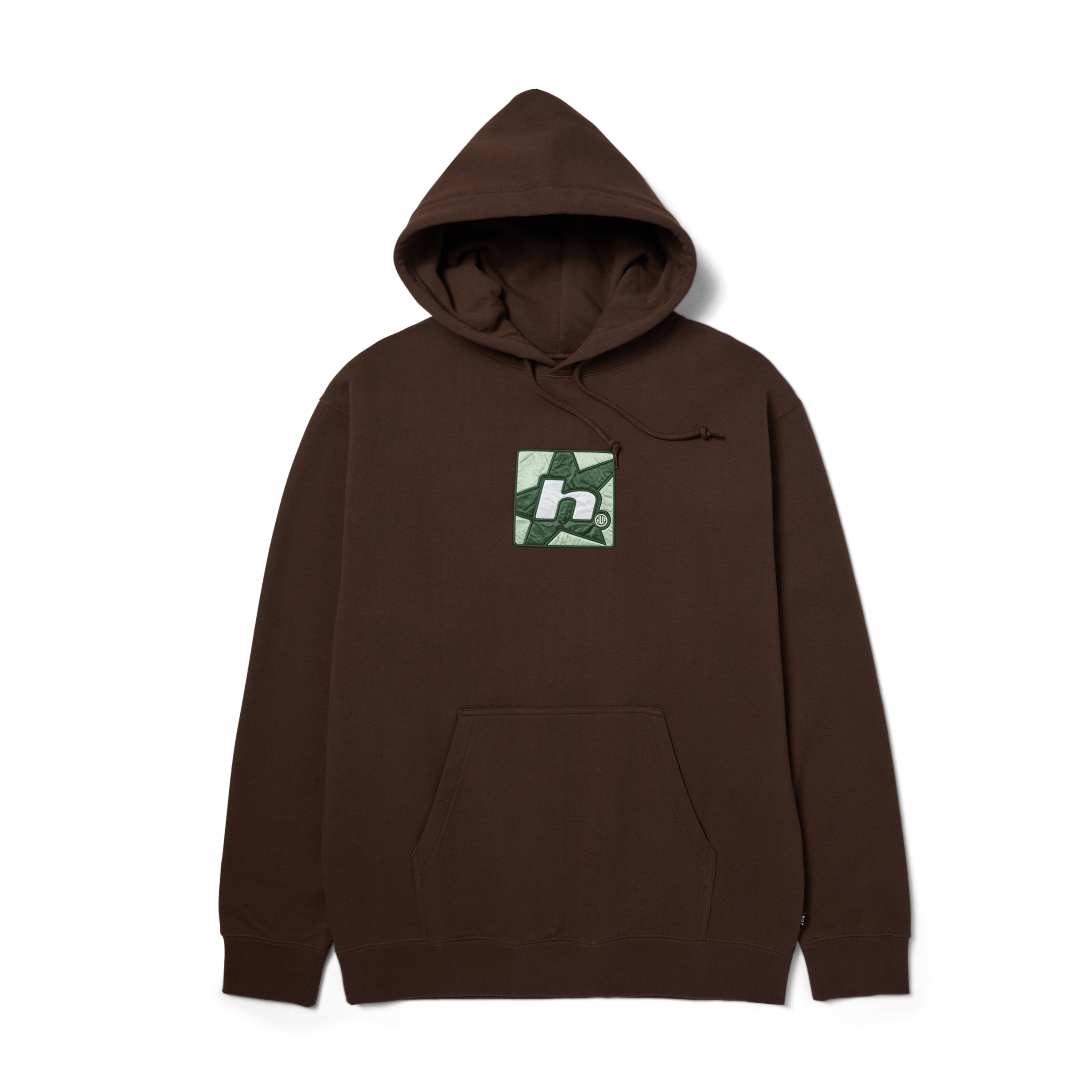 H Star Pullover Hoodie | Bison front view