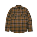 Hanover Long Sleeve Flannel Shirt | Olive front view