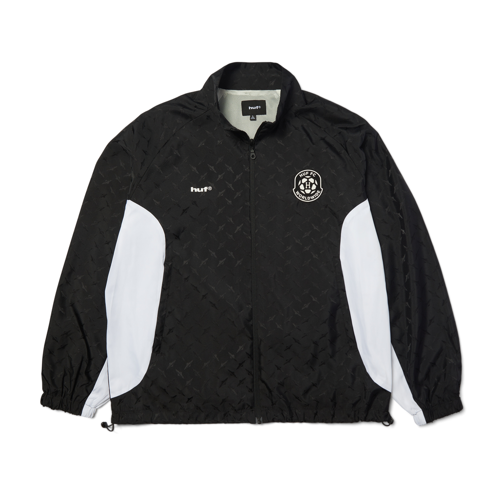 huf FC Windbreaker | Black front view