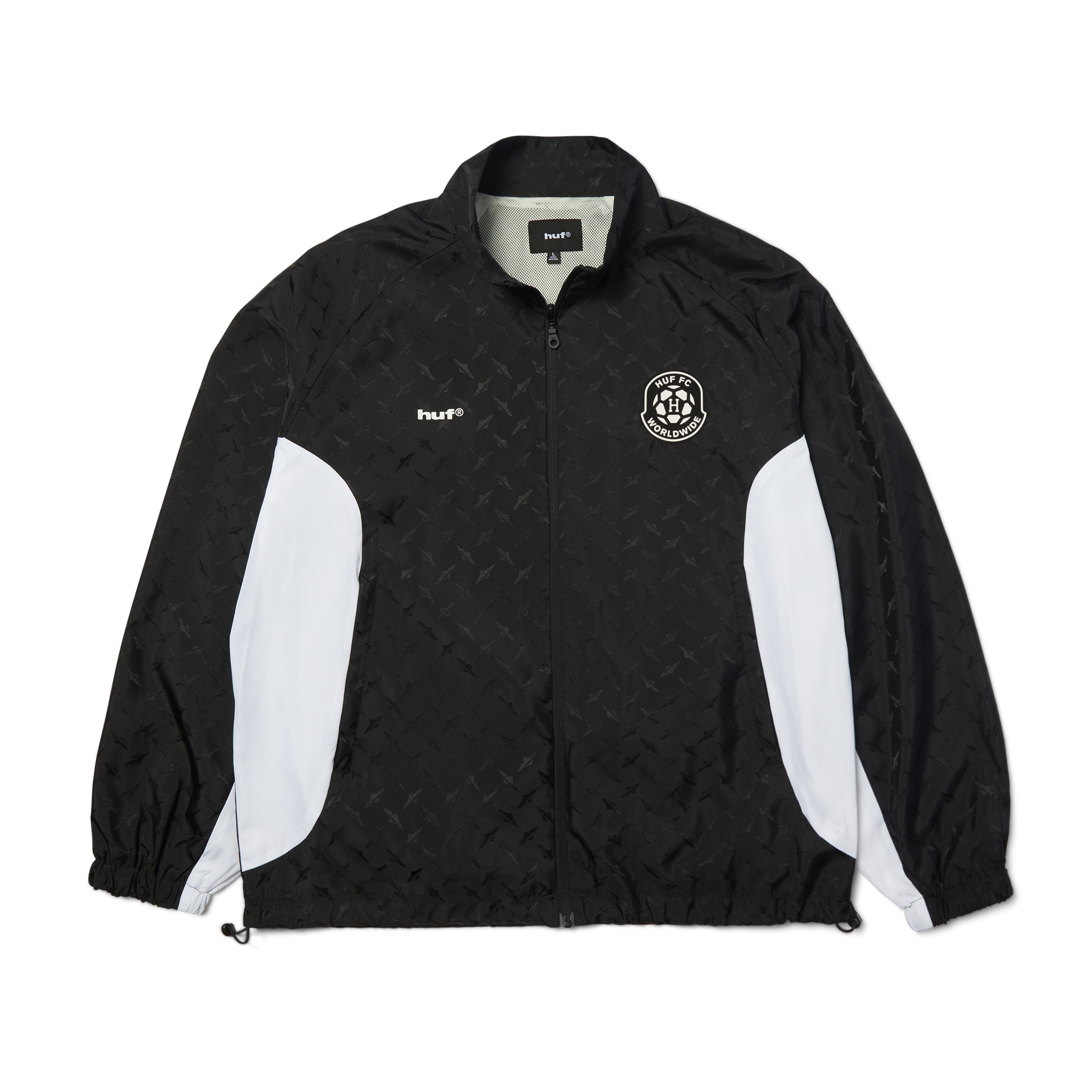 huf FC Windbreaker | Black front view