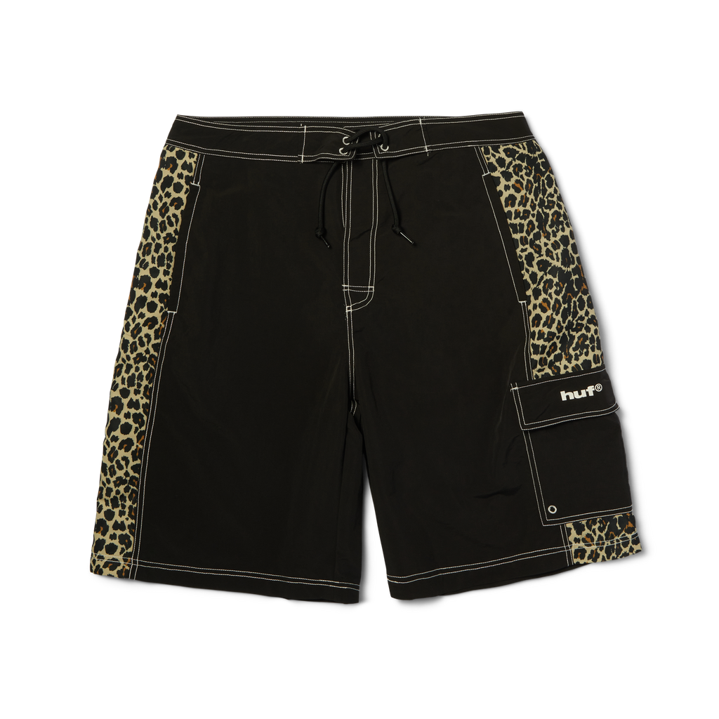 huf Instinct Boardshort | Black front view
