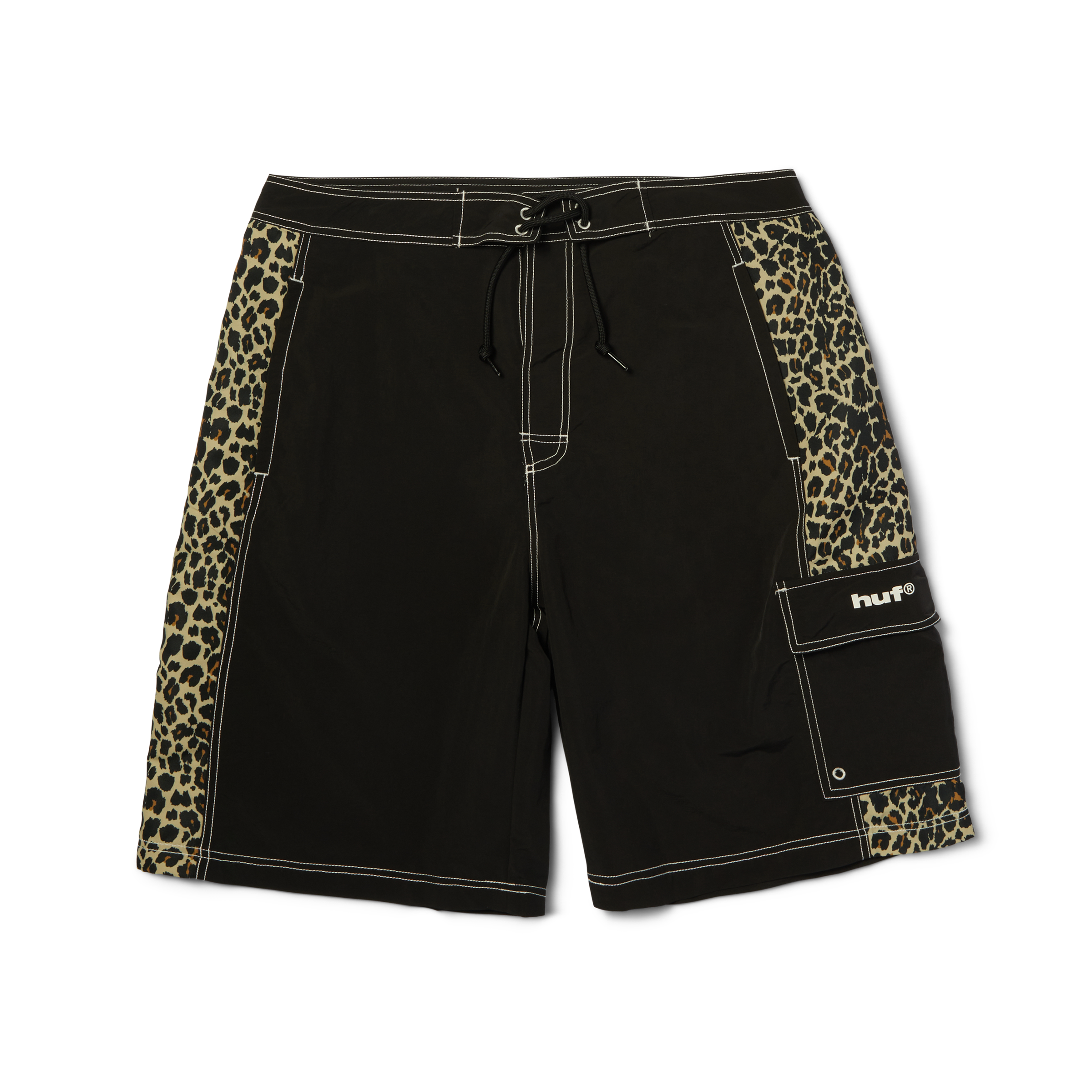 huf Instinct Boardshort | Black front view