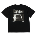 Huf x Krink Night Life T-Shirt | Black front view