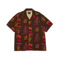 HUF x Thrasher Hawaiian Shirt | Multi front view
