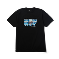 huf x USSF T-Shirt | Black front view