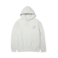 Ice Star Pullover Hoodie | Heather Grey front view
