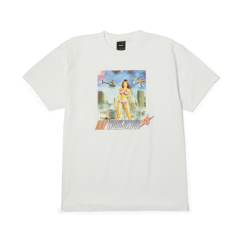 In The Skies T-Shirt | White front view