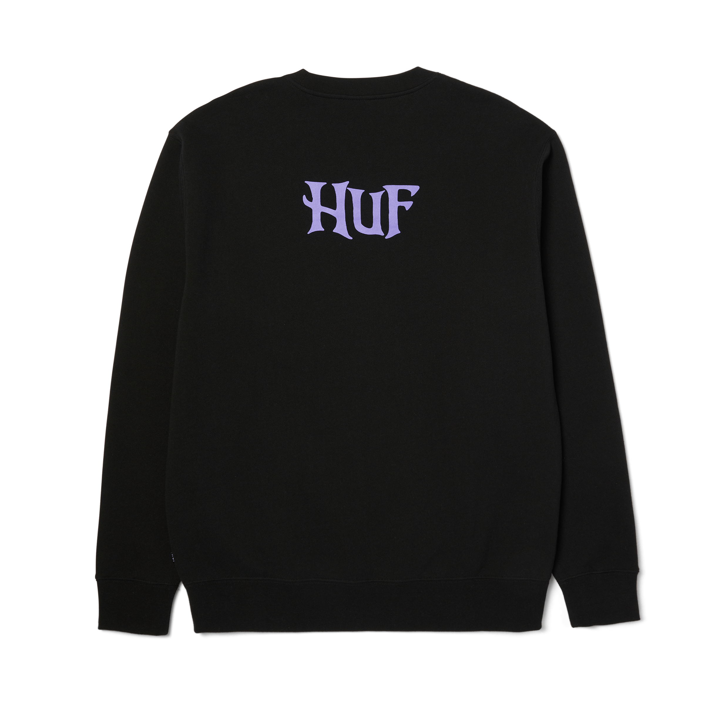 HUF x Nightmare Before Christmas Jack Skellington Crewneck Sweatshirt | Black view 2