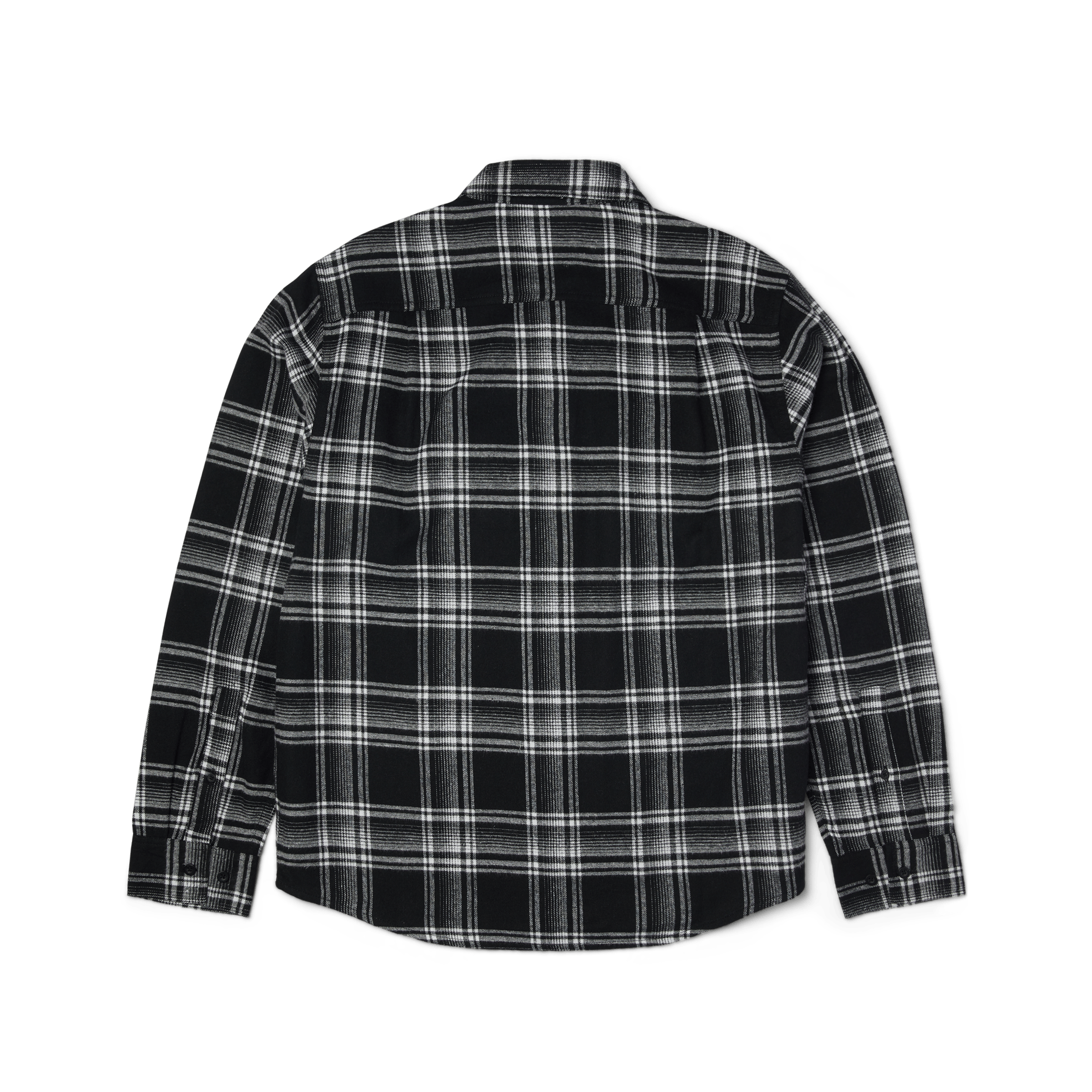 Jerome Long Sleeve T-Shirt Flannel Shirt | Black view 2