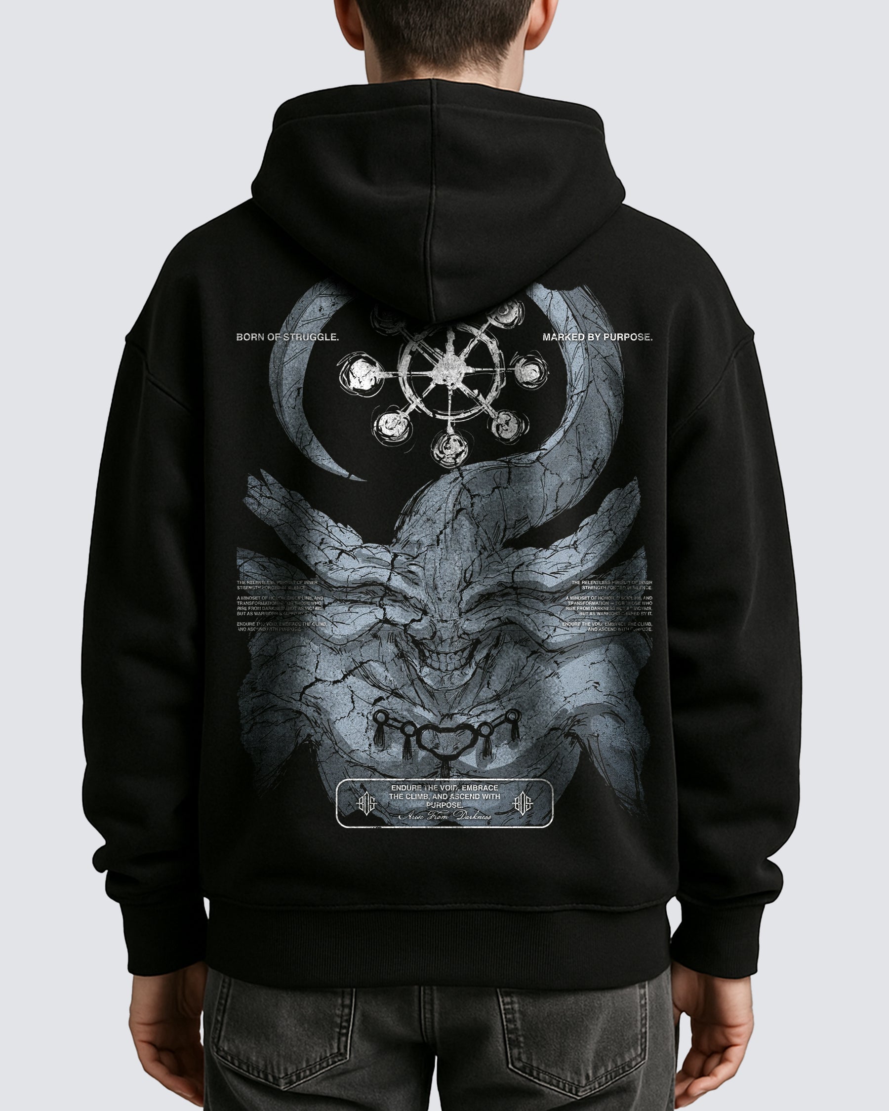 Jujutsu Kaisen 'Mahoraga' Oversized Hoodie