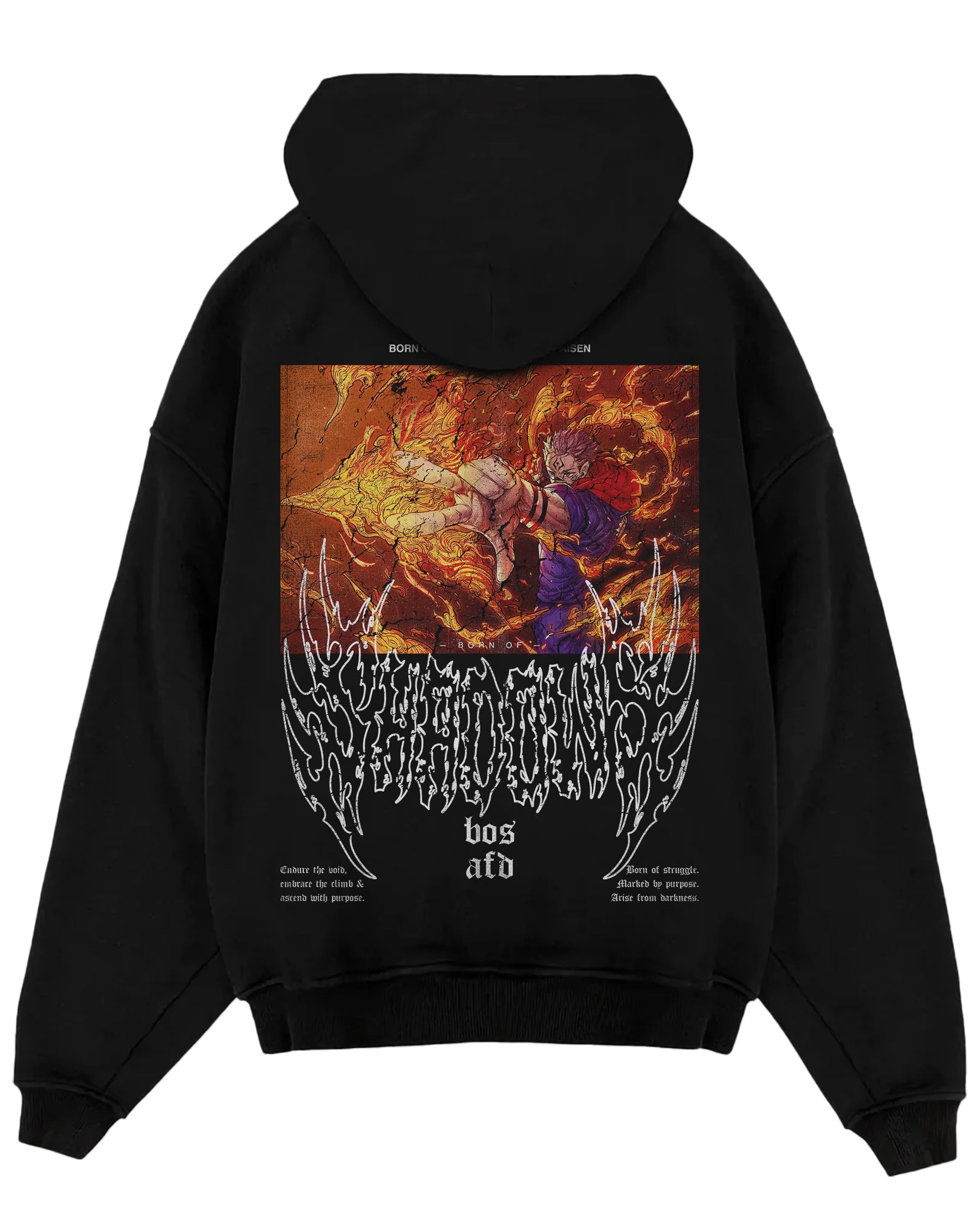 Jujutsu Kaisen 'Ryomen Sukuna' Oversized Hoodie