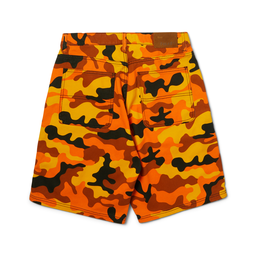 Kinda Loose Double-Knee Camo Short | Lava view 2