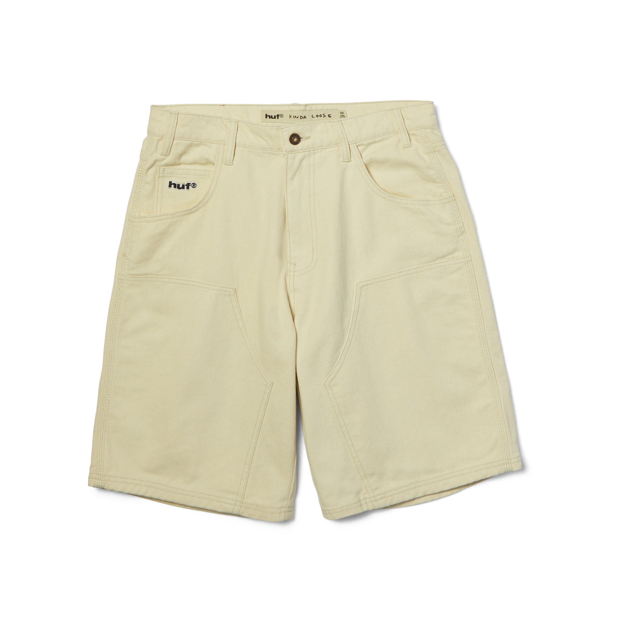 Kinda Loose Double-Knee Short | Natural front view