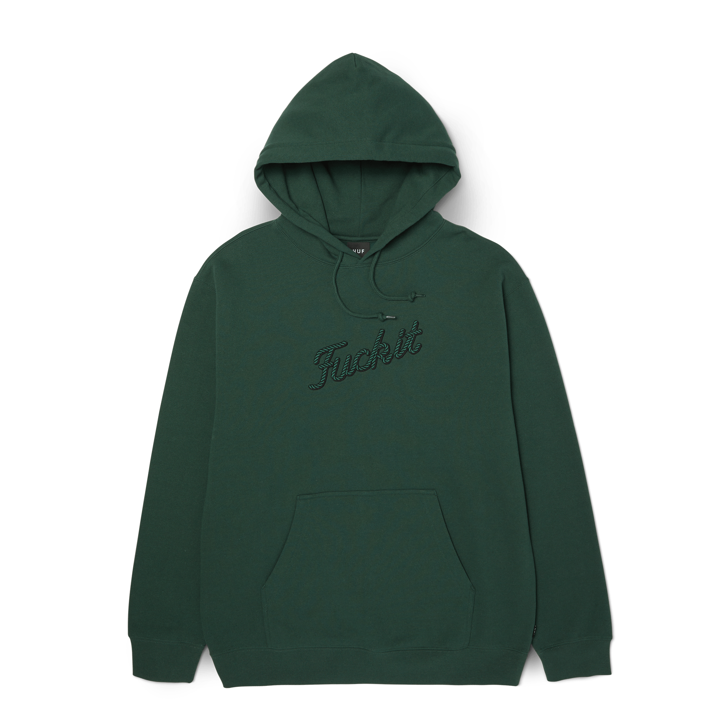 Lasso Pullover Hoodie | Forest Green front view