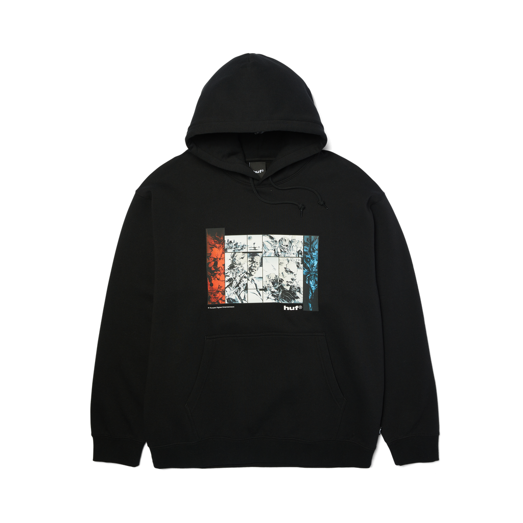 Liberty Pullover Hoodie | Black front view
