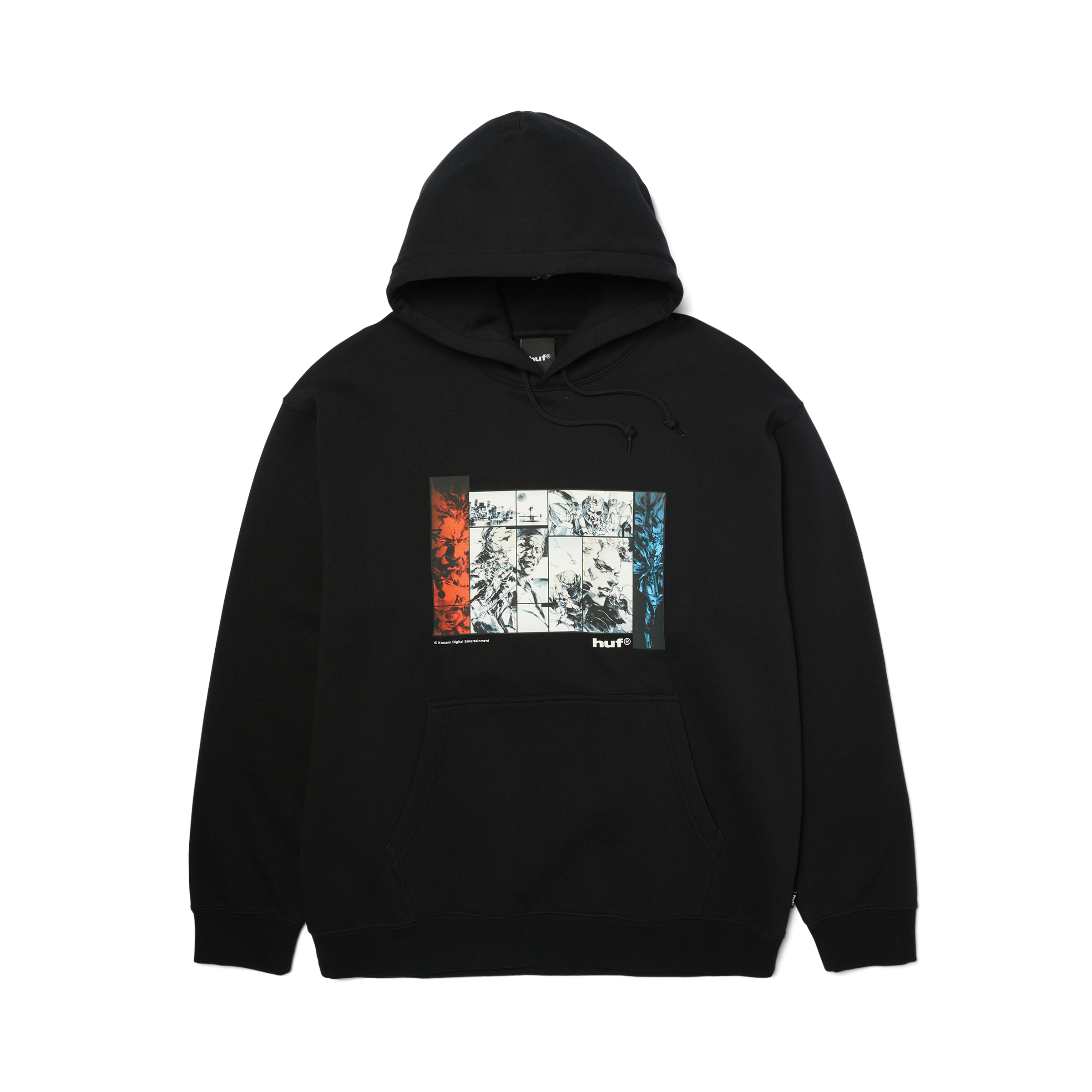 Liberty Pullover Hoodie | Black front view