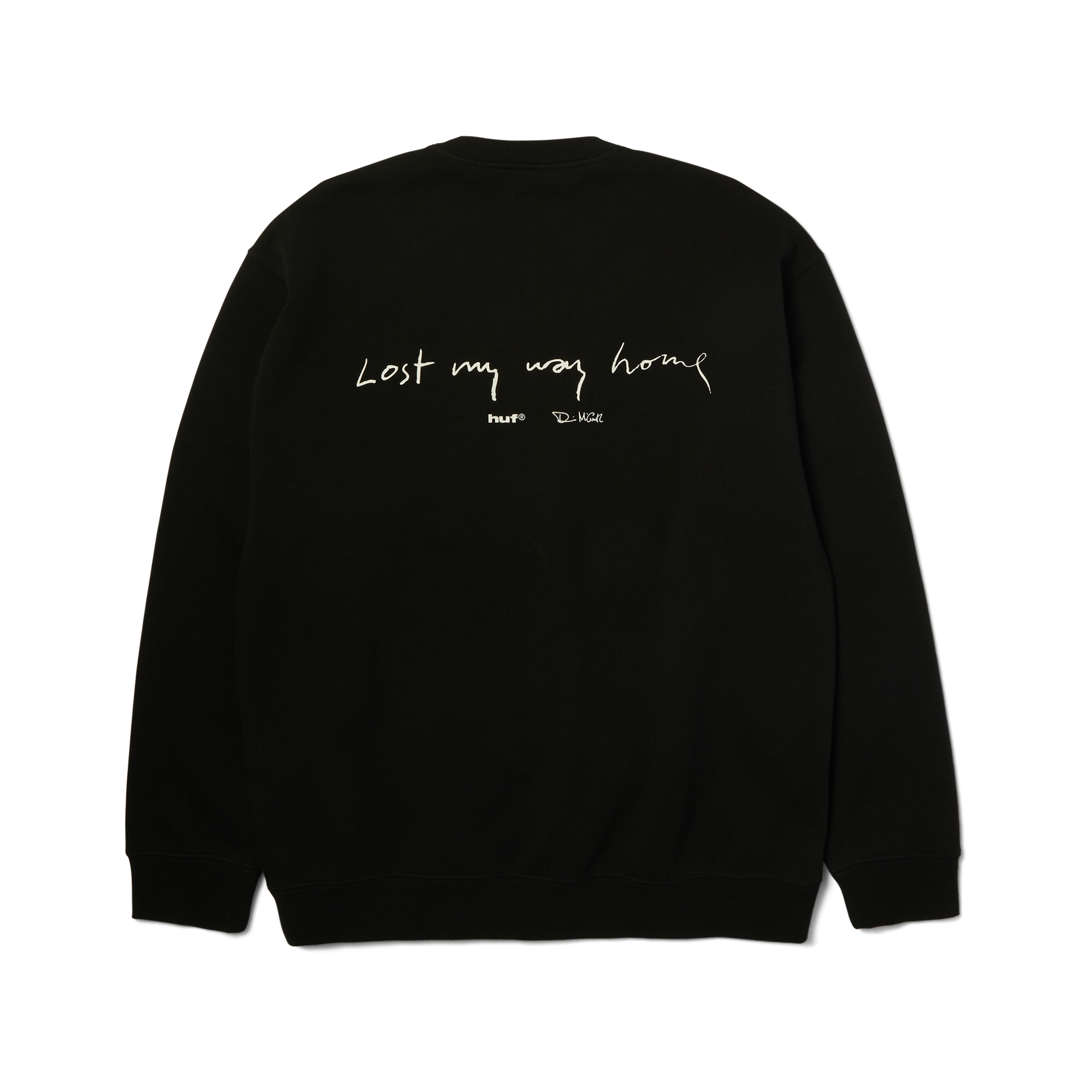 Lost My Way Home Crewneck Sweatshirt | Black view 2
