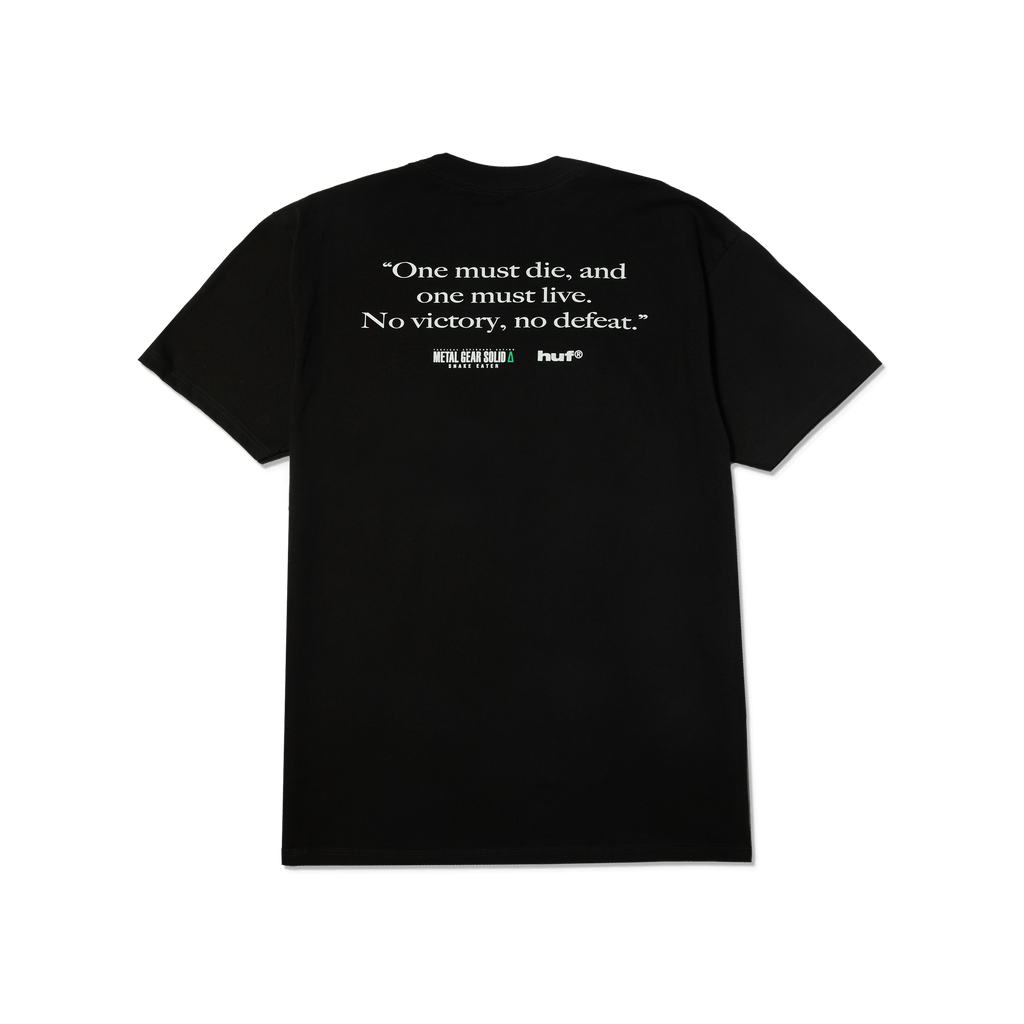 METAL GEAR SOLID Δ: SNAKE EATER THE BOSS T-SHIRT | Black view 2