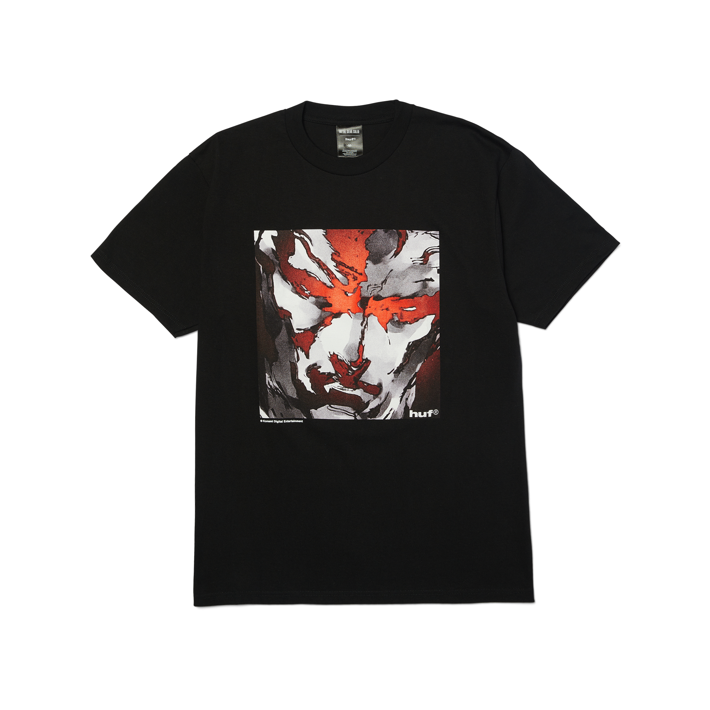 MGS1 T-Shirt | Black front view
