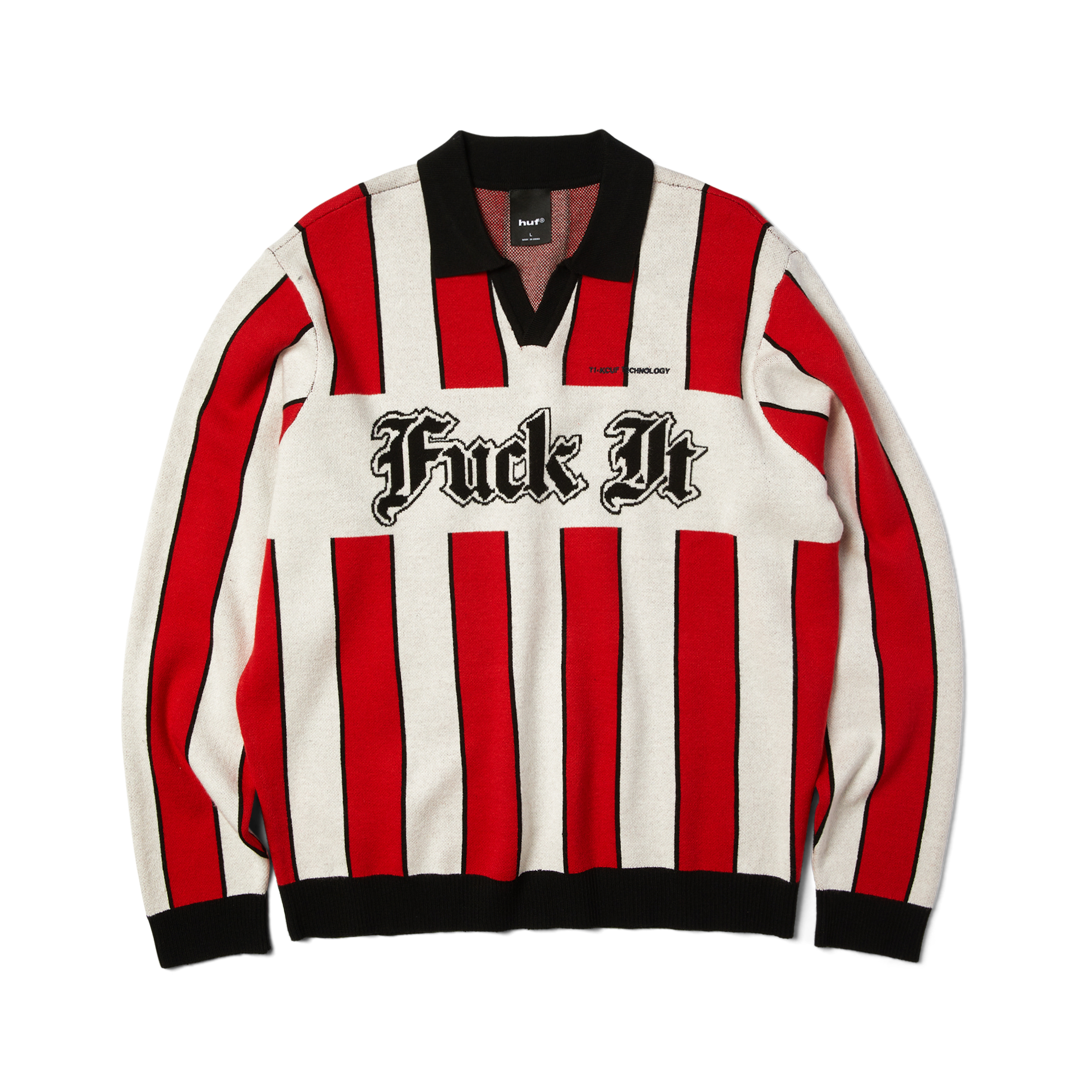 Midfield Jersey Sweater | Red front view