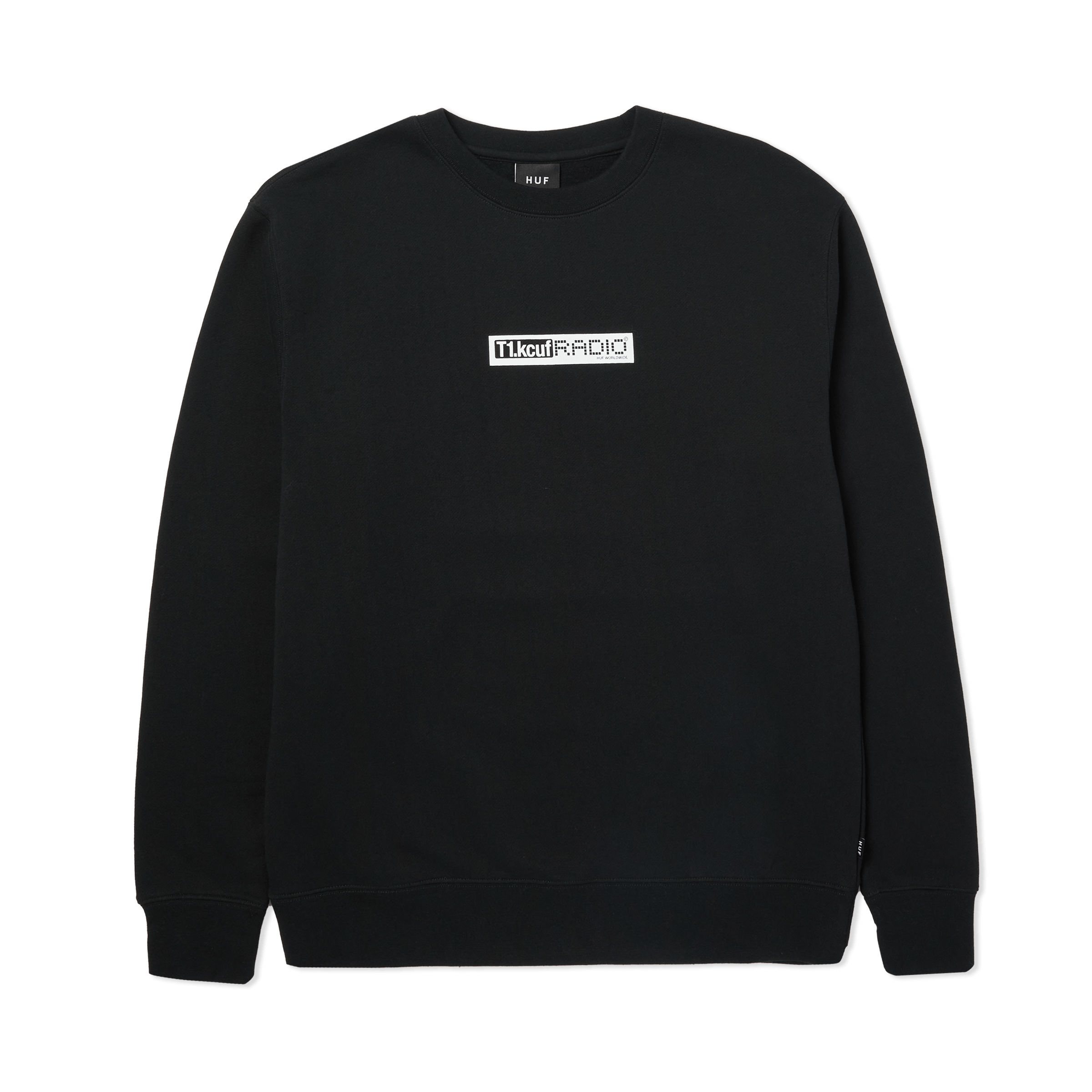 Midnight Radio Crewneck Sweatshirt | Black view 2