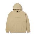 Mono Logo Pullover Hoodie | Clay front view