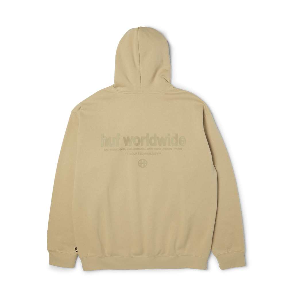 Mono Logo Pullover Hoodie | Clay view 2