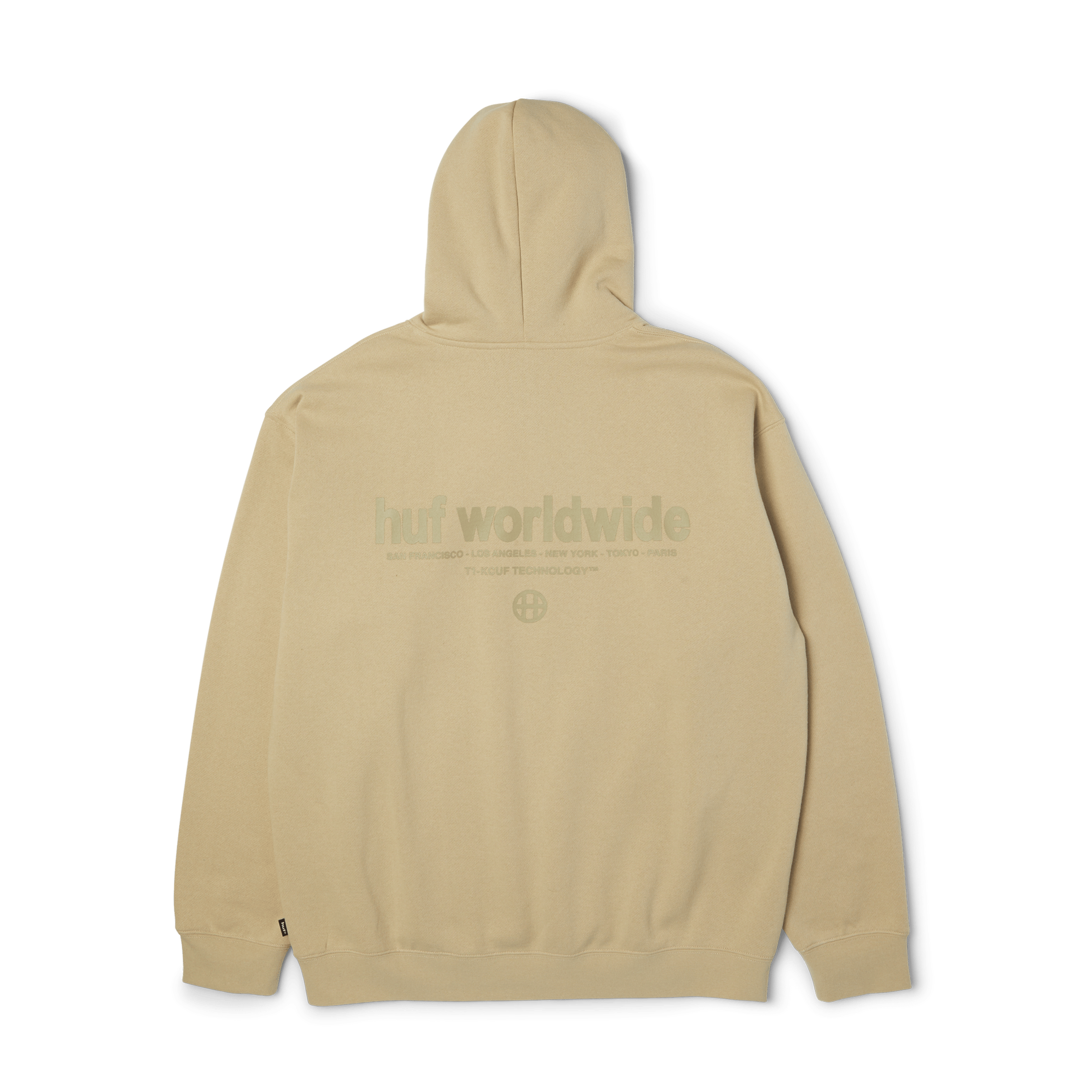 Mono Logo Pullover Hoodie | Clay view 2