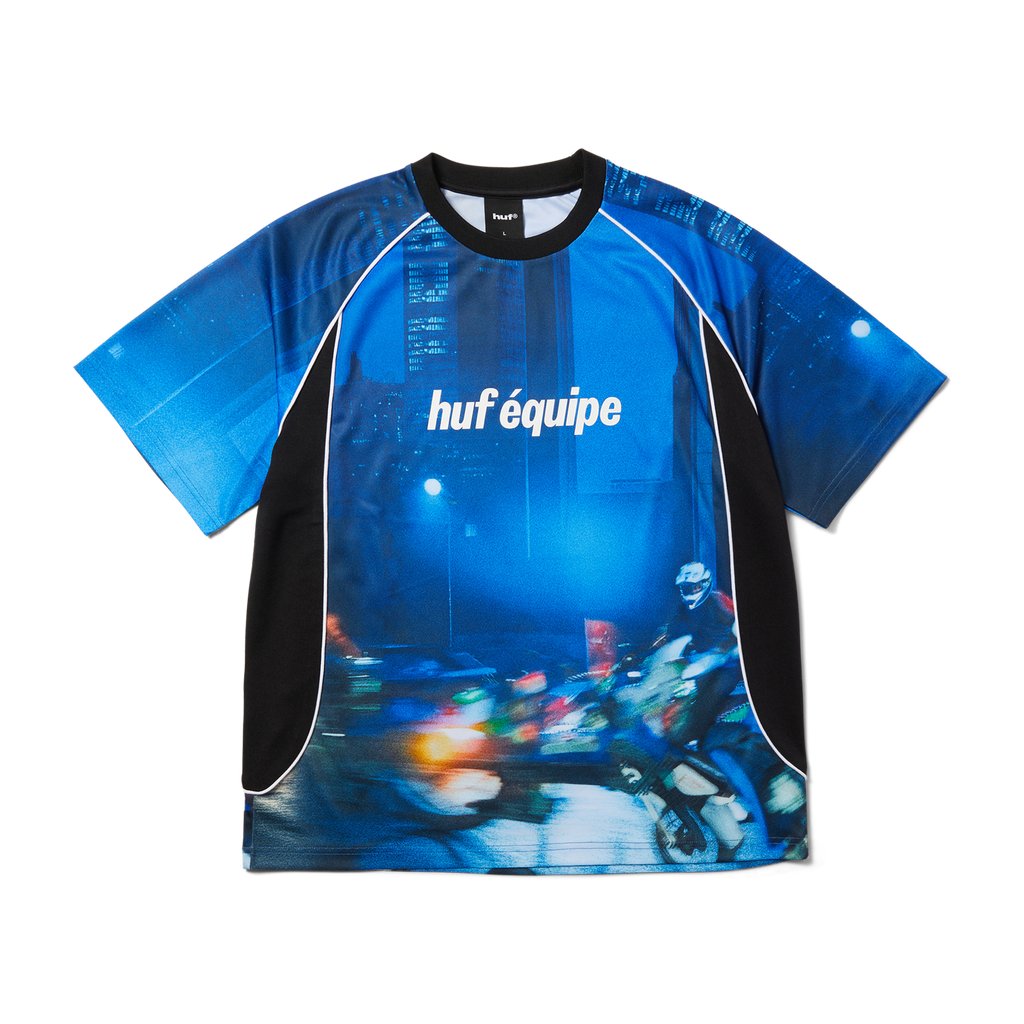 Motion Soccer Jersey | Multi front view
