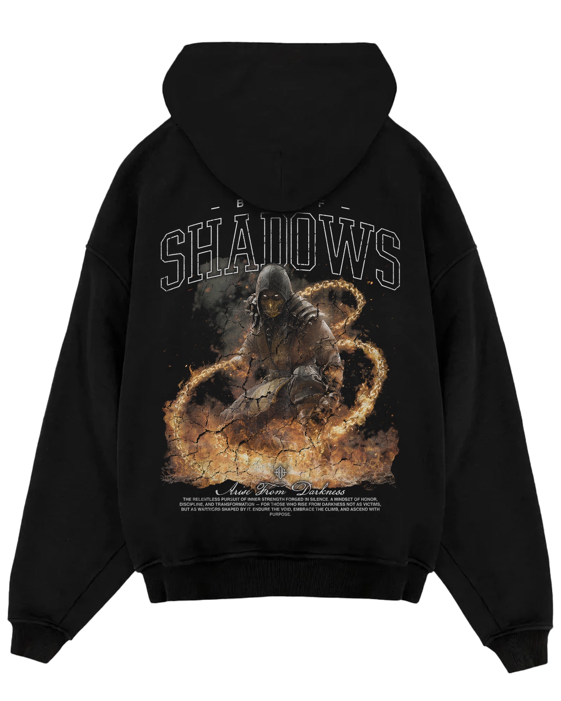 Mortal Kombat 'Scorpion' Oversized Hoodie