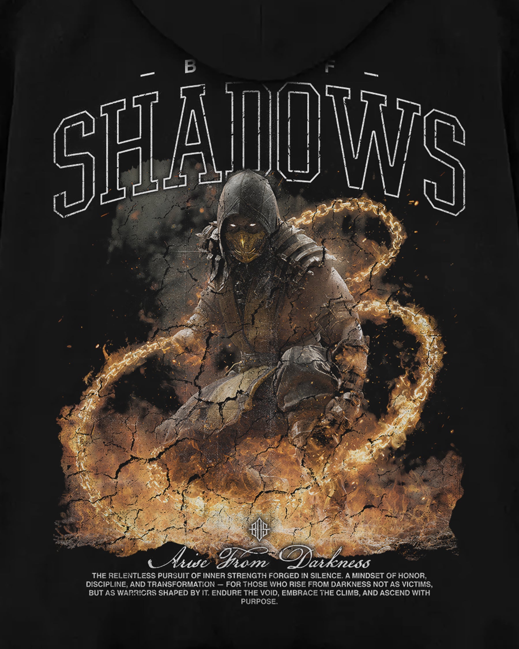 Mortal Kombat 'Scorpion' Oversized Hoodie