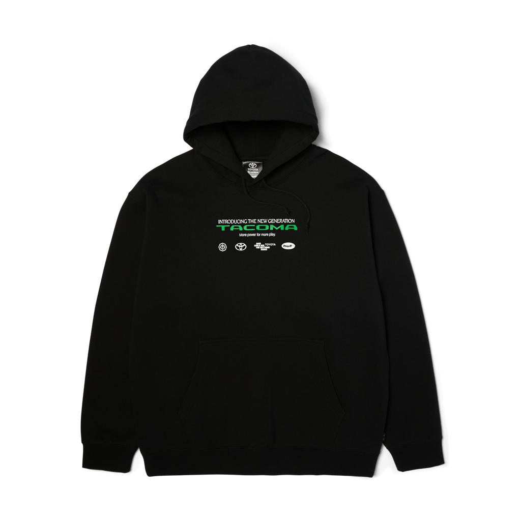 HUF x Toyota Trailhunter New Generation Pullover Hoodie | Black view 2