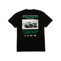 HUF x Toyota Trailhunter New Generation T-Shirt | Black front view
