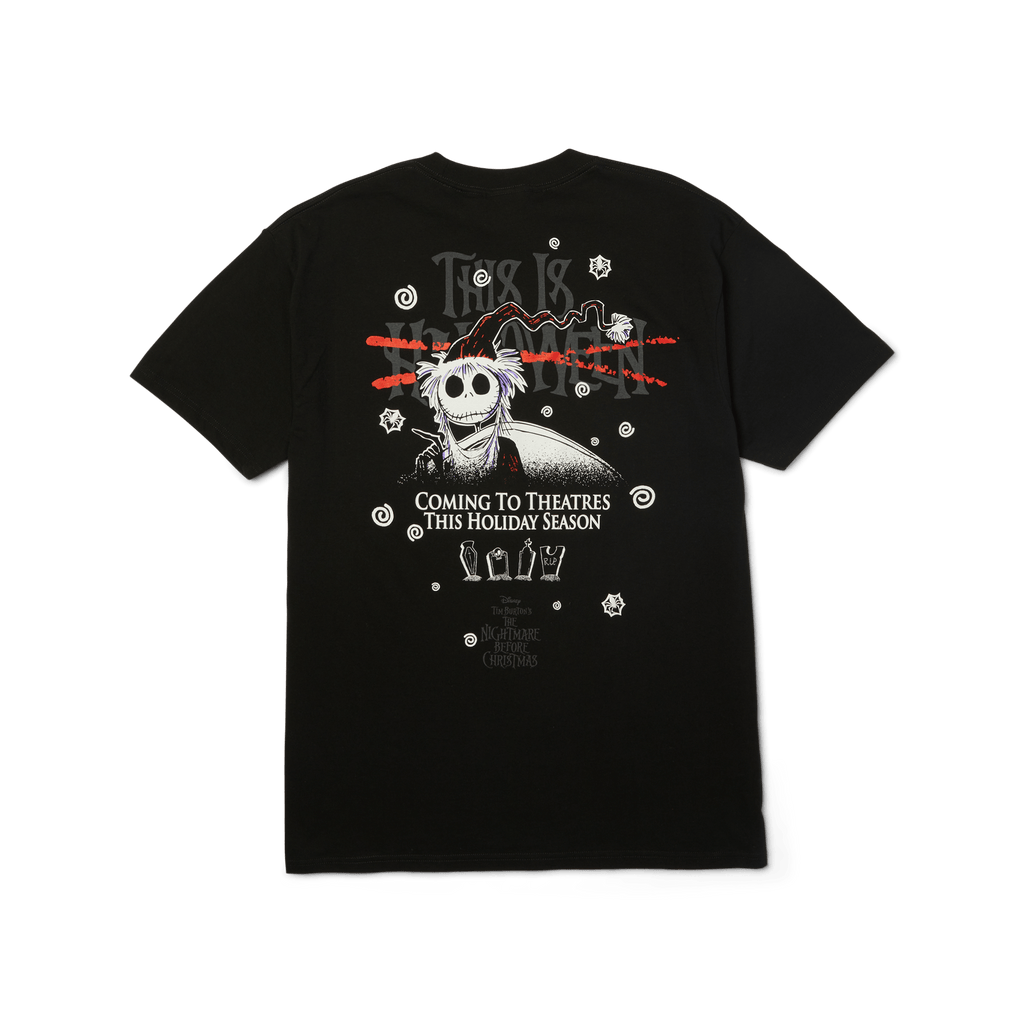 HUF x Nightmare Before Christmas T-Shirt | Black view 2