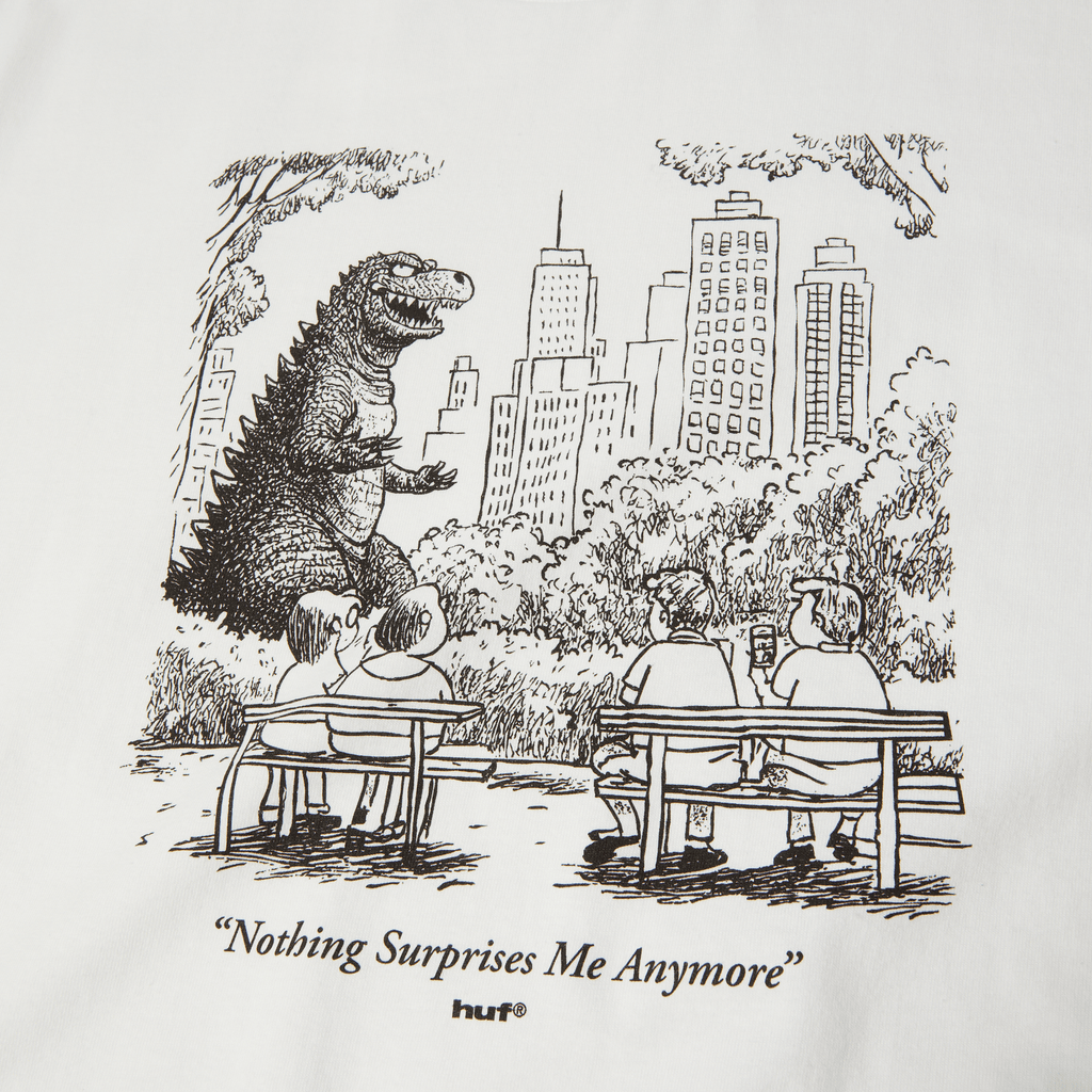 Nothing Surprises Me T-Shirt | White view 2